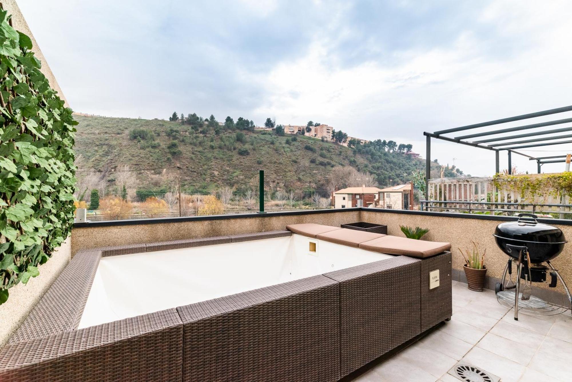 Ferienwohnung El Generalife Cerca Centro Y Sierra Nevada Con Piscina Y Barbacoa Y Parking Gratis Granada Exterior foto